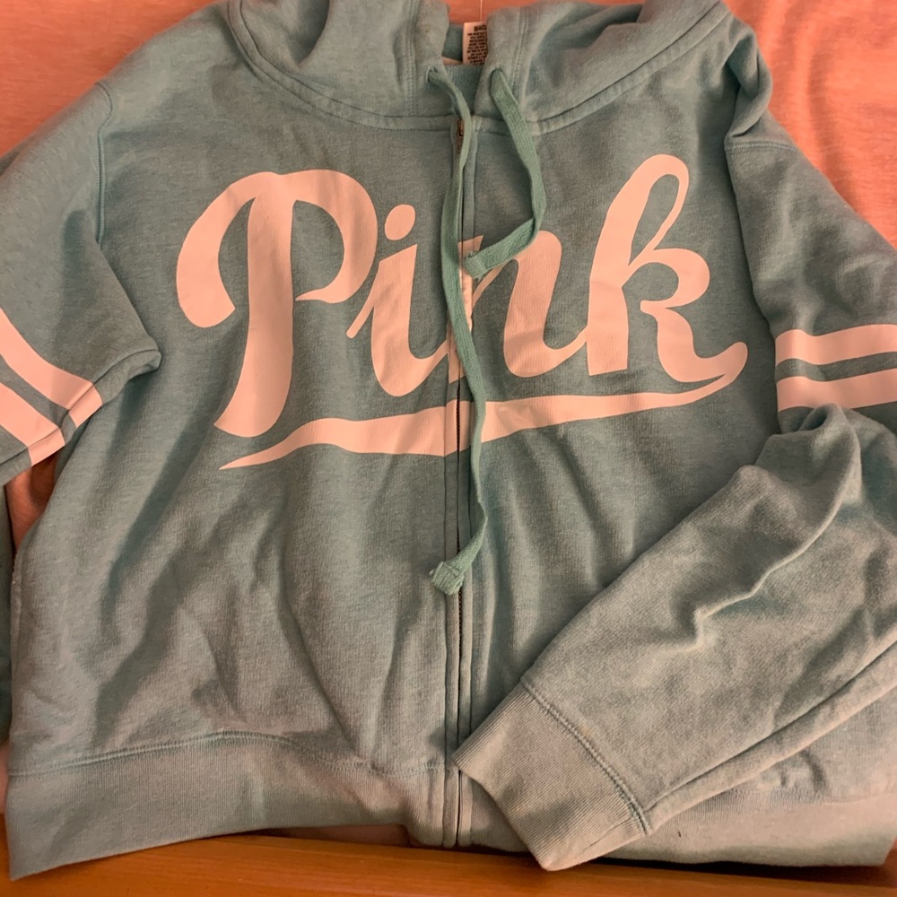 Victoria’s Secret pink zip sweatshirt